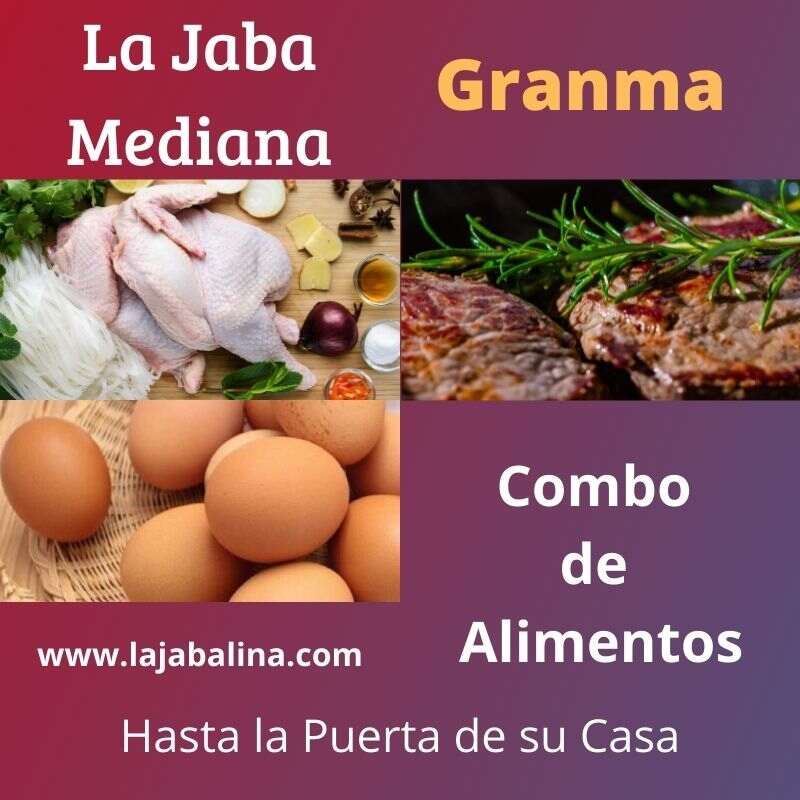 Combo Cárnico Mediano - La Jaba Mediana ( Granma)
