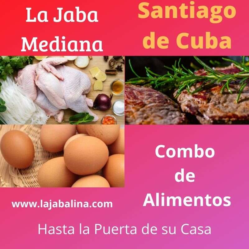 Combo Cárnico Mediano - La Jaba Mediana ( Santiago de Cuba)