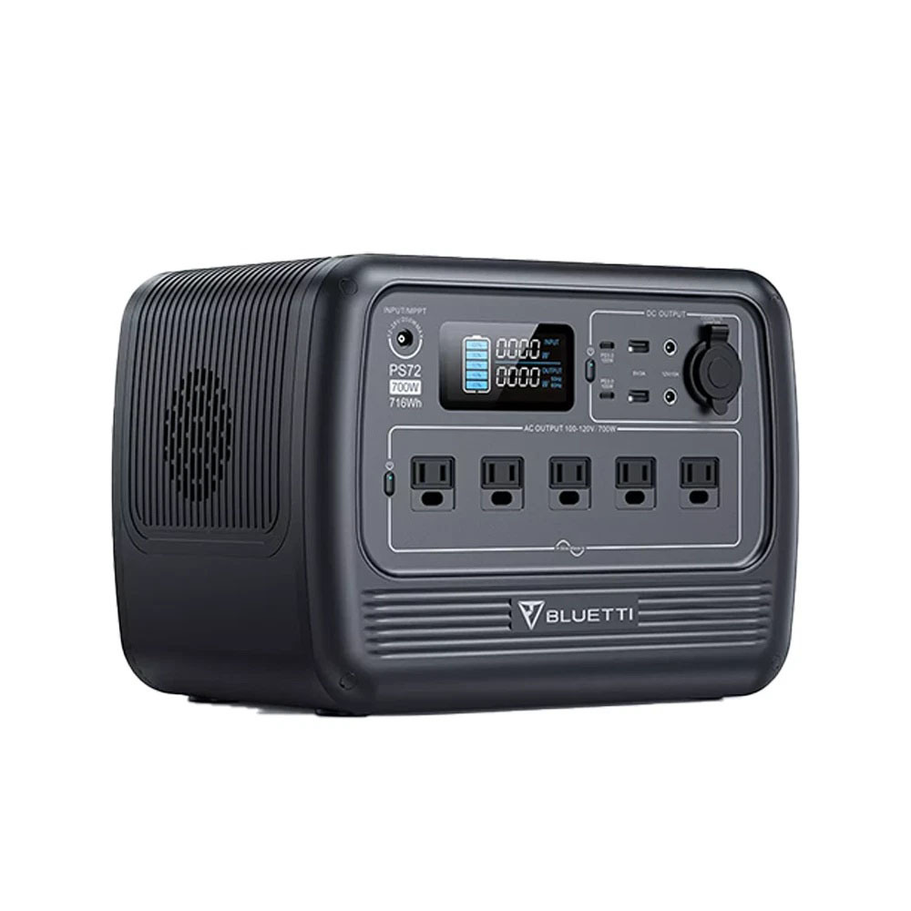 Generador Solar Portátil BLUETTI PS54 – 537Wh, 700W de Salida, Ideal para Camping y Apagones en Cuba - Imagen 10