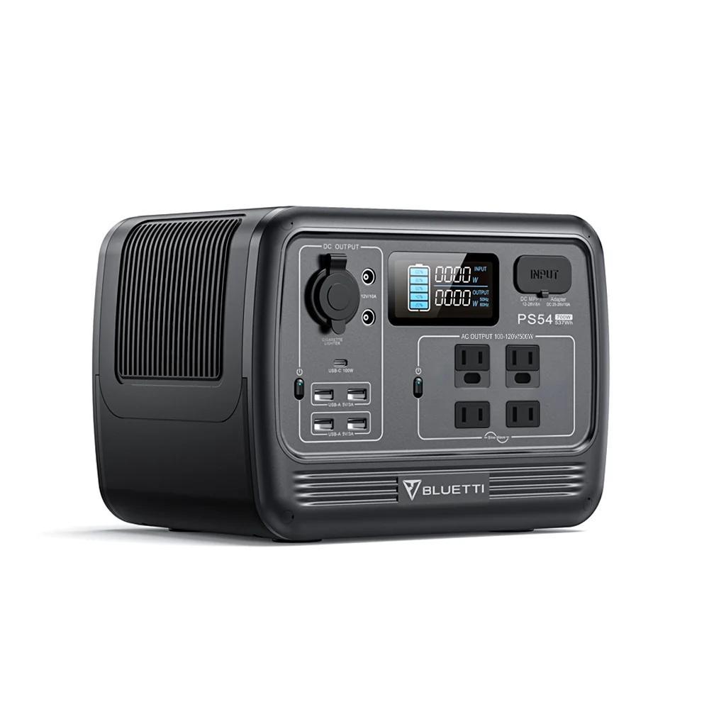 Generador Solar Portátil BLUETTI PS54 – 537Wh, 700W de Salida, Ideal para Camping y Apagones en Cuba