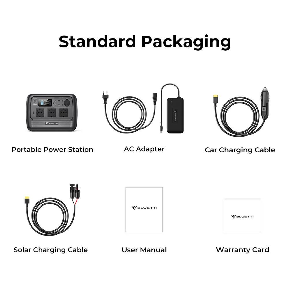 Generador Solar Portátil BLUETTI PS54 – 537Wh, 700W de Salida, Ideal para Camping y Apagones en Cuba - Imagen 7