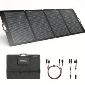 Panel Solar Plegable 349W – Cargador Solar de Alta Eficiencia con Salida XT60/Anderson para Generadores, Van y Apagones en Cuba