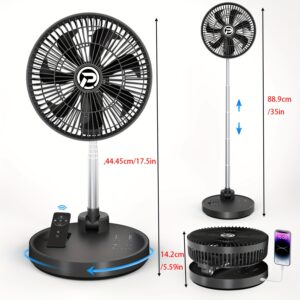 Ventilador portátil PANERGY 10” recargable – Envío a Cuba