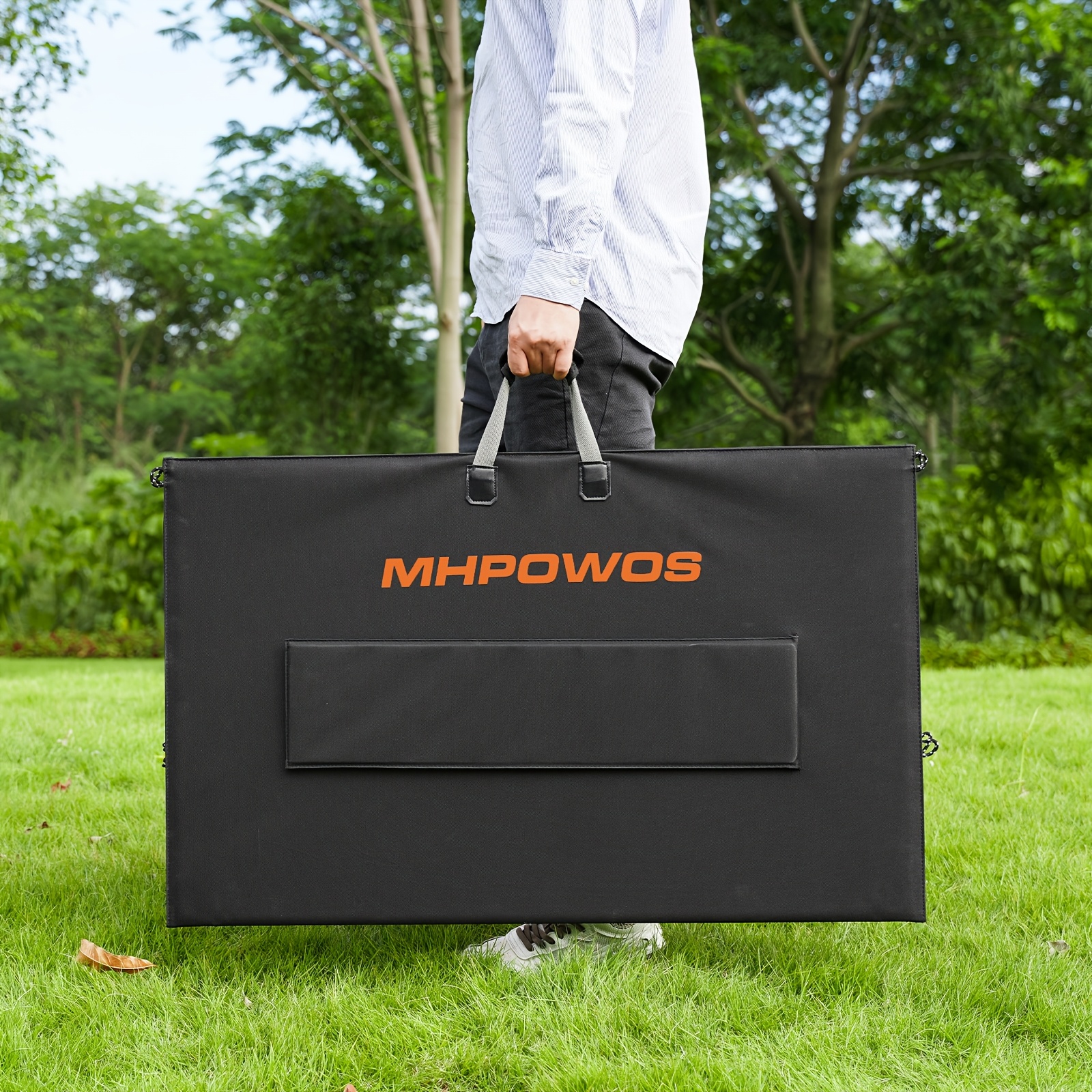 Panel Solar MHPOWOS 400W Plegable – Alta Eficiencia 23.5%, Compatible con Generadores Solares y Controladores MPPT - Imagen 7