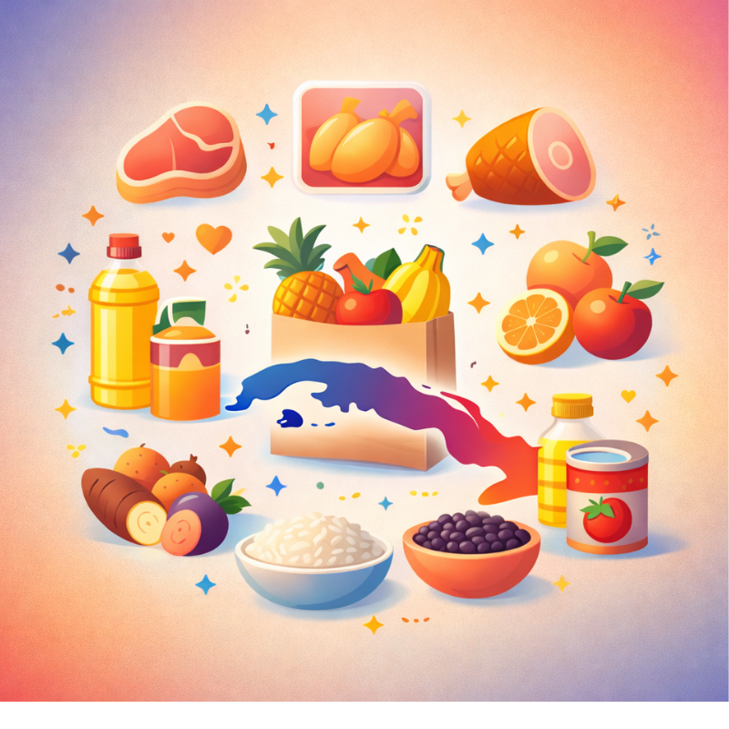 combos de comida para cuba